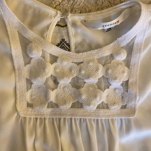 Boho long sleeve top